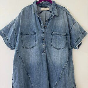 We the Free by Free People Denim Mini Dress